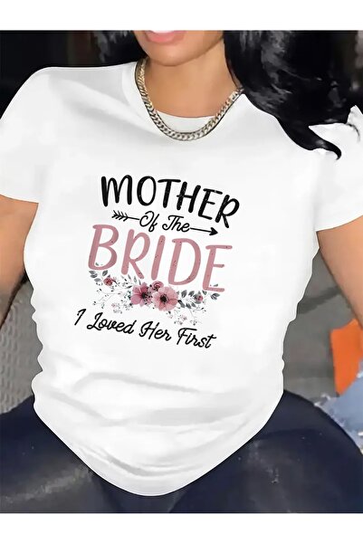 17TAKI cotton Short Sleeve T-Shirt Mother of the Bride, Durable Comfortable, ...
