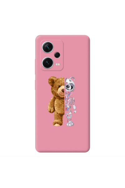 Other Xiaomi Poco X5 Glacier Pink Colored Silicone TPU Θήκη