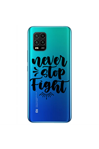 Other Xiaomi Mi 10 Lite Never stop fight Transparent Silicone TPU Θήκη