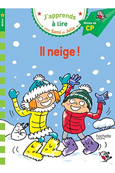 Hachette سامي وجولي Cp Niveau 2 Il Neige
