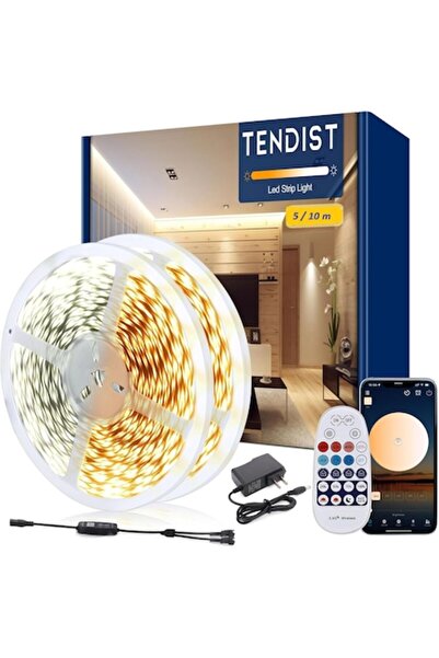 OEM Bandă LED inteligentă reglabilă, albă, 24V, control prin aplicație și tel...