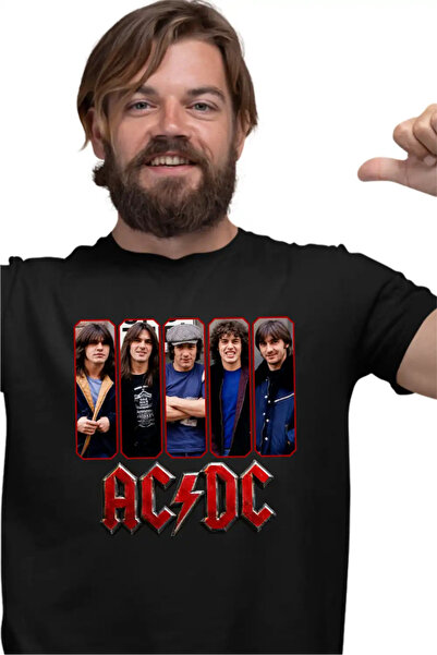 OEM Tricou Barbati ACDC Merch All Gang AC/DC