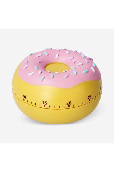 Flying Tiger Copenhagen Donut Şeklinde Mutfak Zamanlayıcısı 8 cm