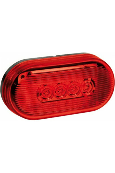 Lampa Φώτα οροφής φορτηγού 1 τεμάχιο 24V - Κόκκινο L9848.5