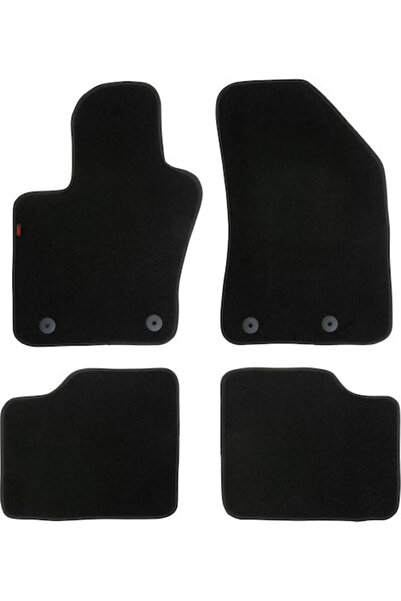 Lampa Σετ Πατάκια Εμπρός και Πίσω 4 τεμαχίων για Jeep Compass Μαύρο Κωδικός: ...