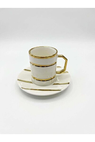 Altabi Porcelain Coffee Set for 6 People |   Special Design |   100 ml