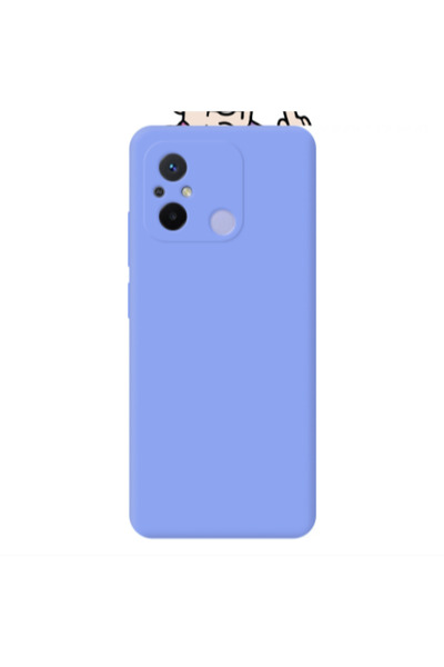 Other Xiaomi Redmi 12C Crazy Granny Light Purple Colored Silicone TPU Θήκη