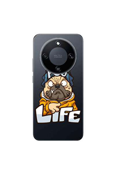 Other Honor Magic 8 Lite Pug Life 2 Transparent Silicone TPU Θήκη