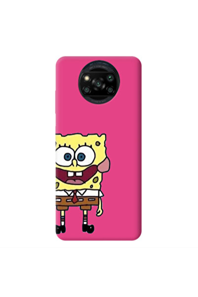 Other Xiaomi Poco X3 /X3 Pro Spong 2 Fuchsia Colored Silicone TPU Θήκη