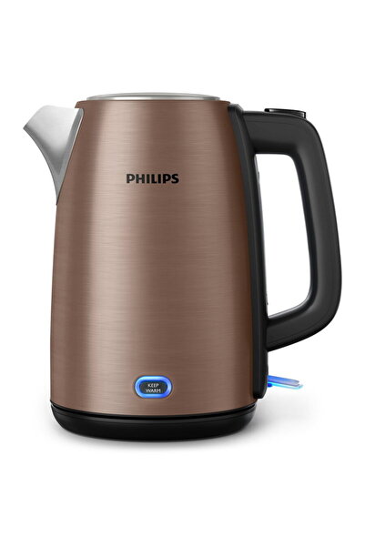 Philips Viva Collection HD9355/92 fierbător electric 1.7 L 2060 W Negru, Cupru