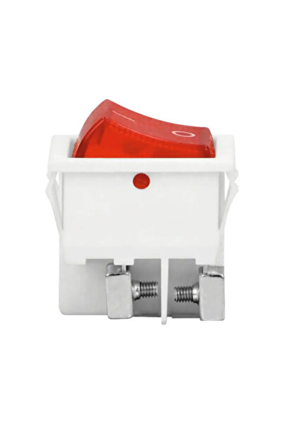 OEM Buton întrerupător cu LED, On/Off, 230 V, roșu/alb