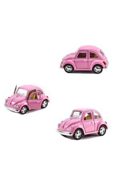 Flower Toys سيارة فوسفوس معدنية وردية لطيفة فوسفوس سحب قطرة 10 سم