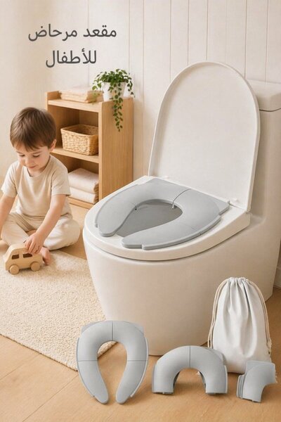 Generic One Pp Foldable Travel Potty Training Seat Portable Toilet Chair Non ...