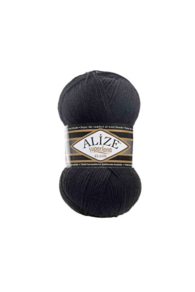 Alize Süperlana Klasik 60 - Siyah