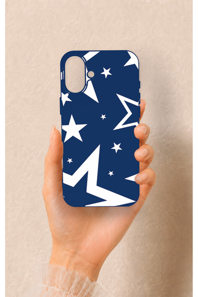Vip Case iPhone 16 Plus Uyumlu Mega Star Desenli Silikon Kılıf