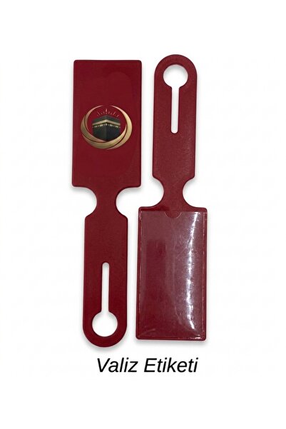 Hac&UmreSetim Special Design Suitcase and Luggage Tag for Hajj and Umrah Travels