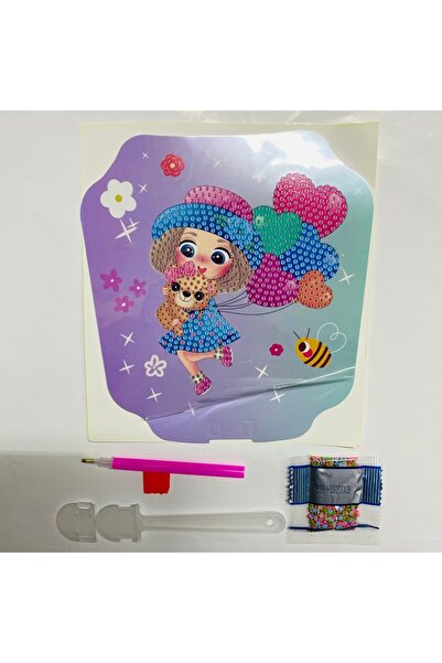 EleganTShoP 5D Yapışan Boncuk Mozaik Tablo 15*15 cm SZ03