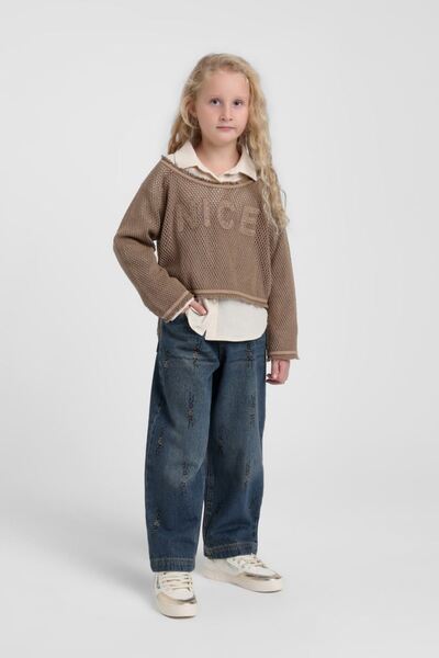 HAUSEkids 5-14 Years Fiorina Grace Girls' 3-Piece Set-Latte
