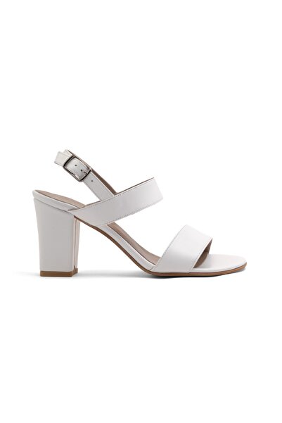 Diego Carlotti Genuine Leather Women's Daily Classic Heeled Shoes Dd9787