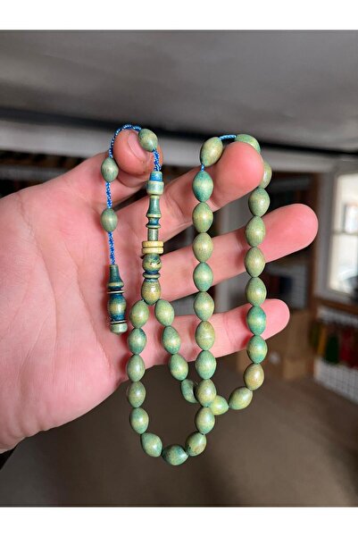 TTS TÜRK TESBİH SANATI Natural Pinewood Prayery Beads