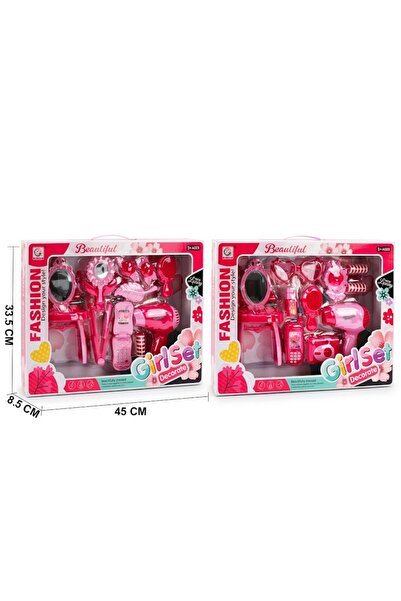 iTajir Girls' Hairdressing & Makeup Set Toy - Pretend Salon & Makeup Kit with...