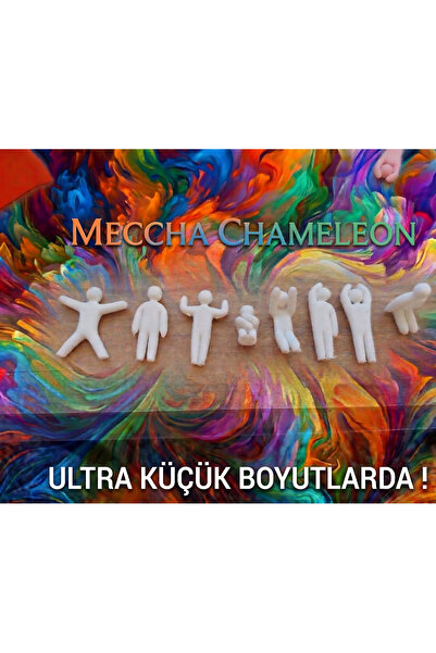 LUBIKO STUDIO 8 Adet Meccha Chameleon Minyatür Figür - Saklambaç Oyunu Karakt...