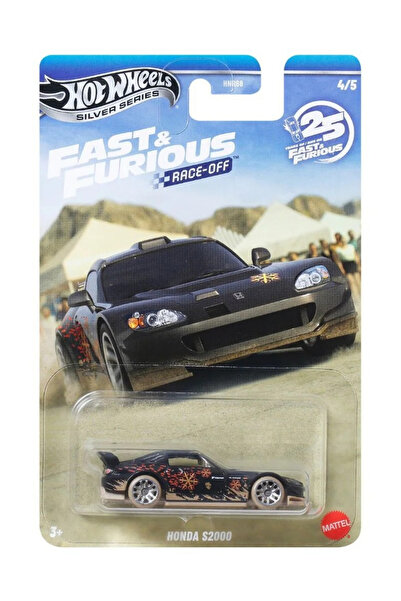 HOT WHEELS Silver Series Fast & Furious Honda S2000 – 1:64 Model Arabalar - J...