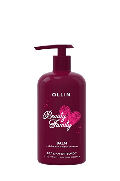 OLLİN Beauty Family Balm With Keratin and Silk Proteins 500ml