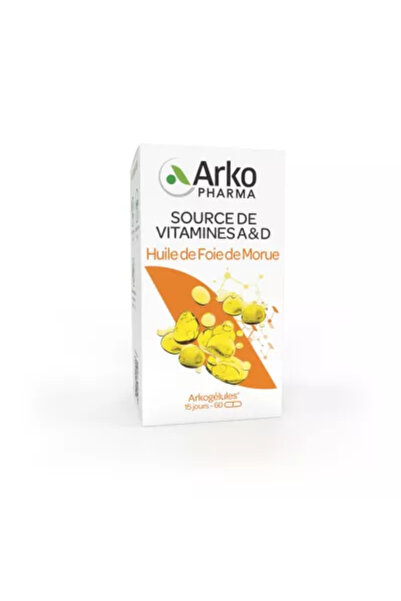 Arkopharma Whale Liver Oil 60 Capsules - Arcopharma