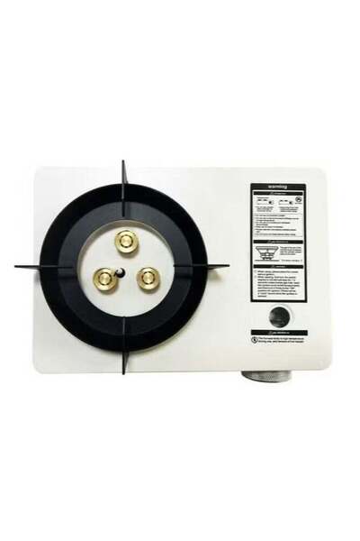 ELTRAZONE Infrared Single Burner Gas Stove – Portable & Compact, Smart Outdoo...
