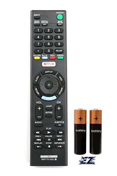 ELTRAZONE New Replacement Remote Control RMT-TX102U for Sony TV KDL-32R500C K...