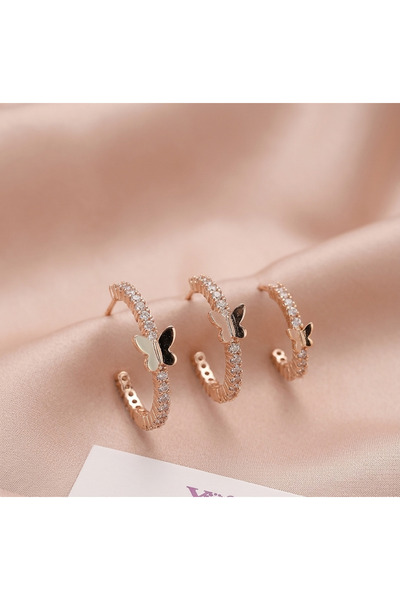 Generic Brand Elegant 3-Piece Earrings