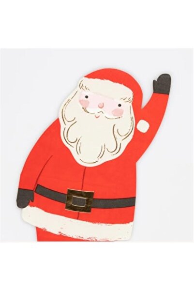 Yıldızan Nht Shop - Jolly Christmas Napkins - Baba Napkins (16 Pieces) 818517