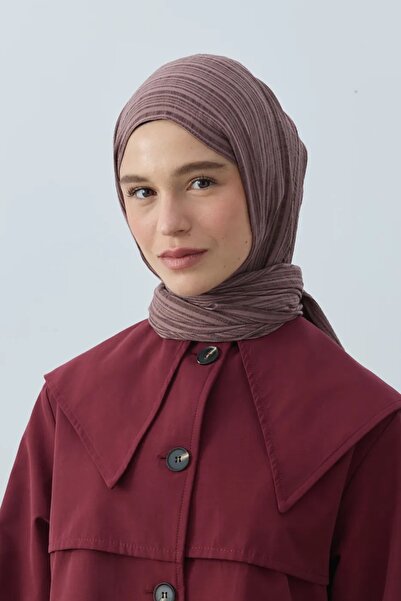 Modakaşmir Misto Cotton Series Shawl Powdered Brown