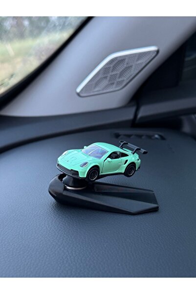 arteo3d Porsche 911 GT3 RS Turkuaz Metal Araç Torpido Drifter Seti Torpido Süsü