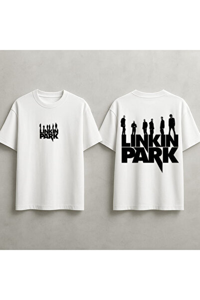 MAGORS Linki Npark Sirt Printed Oversize Unisex T-Shirt Crew Neck Cotton Wome...