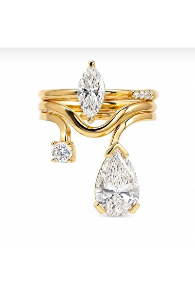 CHARMLUCKY Steel Thalia Ring (Adjustable)