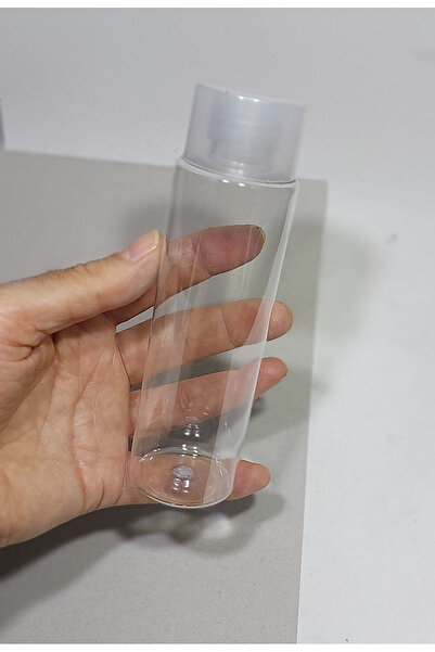 Durucam 200 ml - Kolonya - Likit-siyah - Düz Kapaklı -1 Adet Pet Plastik Şişe