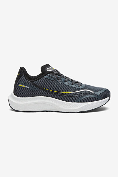 Campus Men JARVIS Cloud Cushion Lace-Up Running Shoes-Black