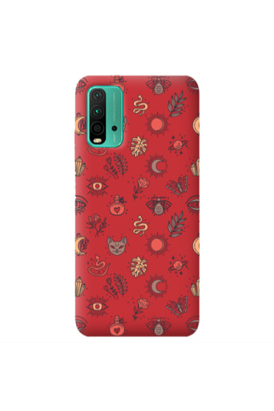 Other Xiaomi Poco M3 Magic potion Red Colored Silicone TPU Θήκη