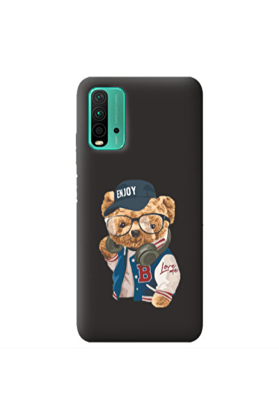 Other Xiaomi Poco M3 Enjoy Black Colored Silicone TPU Θήκη
