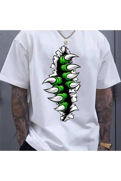 1001 Line Men's Crew Neck T-Shirt Casual Short-Sleeve Summer Gym & Beach Wear...