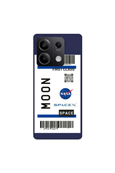 Other Xiaomi Redmi Note 13 5G Moon spacex Dark blue Colored Silicone TPU Θήκη