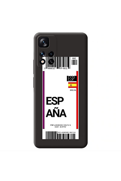 Other Xiaomi Redmi Note 11 Pro 5G Espana Arrival Black Colored Silicone TPU Θήκη
