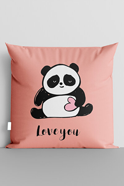 TicaretJet غطاء وسادة لغرفة الأطفال مطبوع عليه عبارة "I Love You" بتصميم البا...