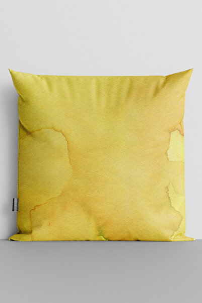 TicaretJet Watercolor Themed Double Sided Digital Printed Throw Pillow Cover ...