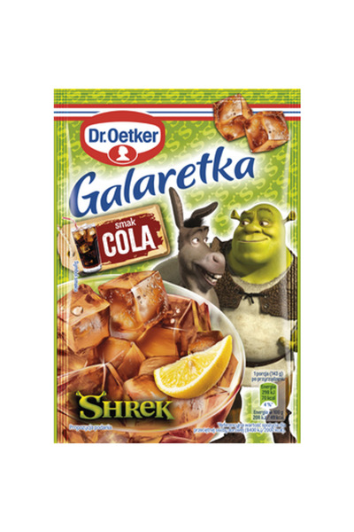 Dr. Oetker Jeleu cola, 72g, Dr Oetker 4 bucati