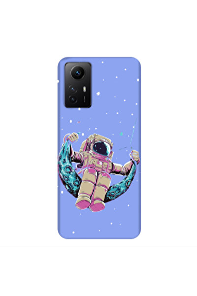 Other Xiaomi Redmi Note 12s Astronaut swinging on the moon Light Purple Color...