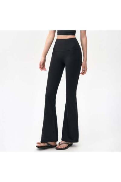 FURUEL Generic AIo High-Waisted Flare Yoga Pants - Walk with Confidence in Ev...