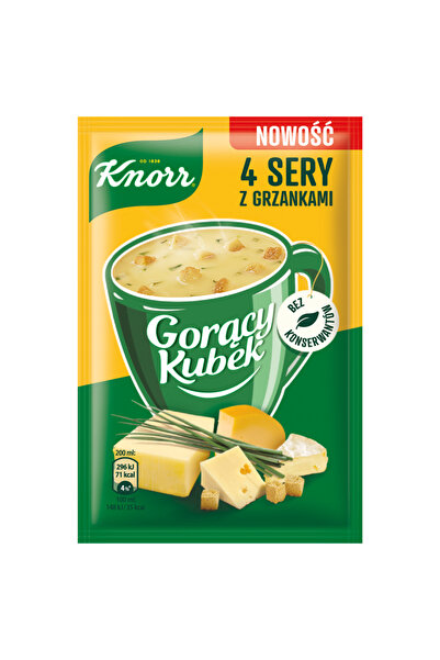 Knorr Supa instant 4 branzeturi cu crutoane 17g